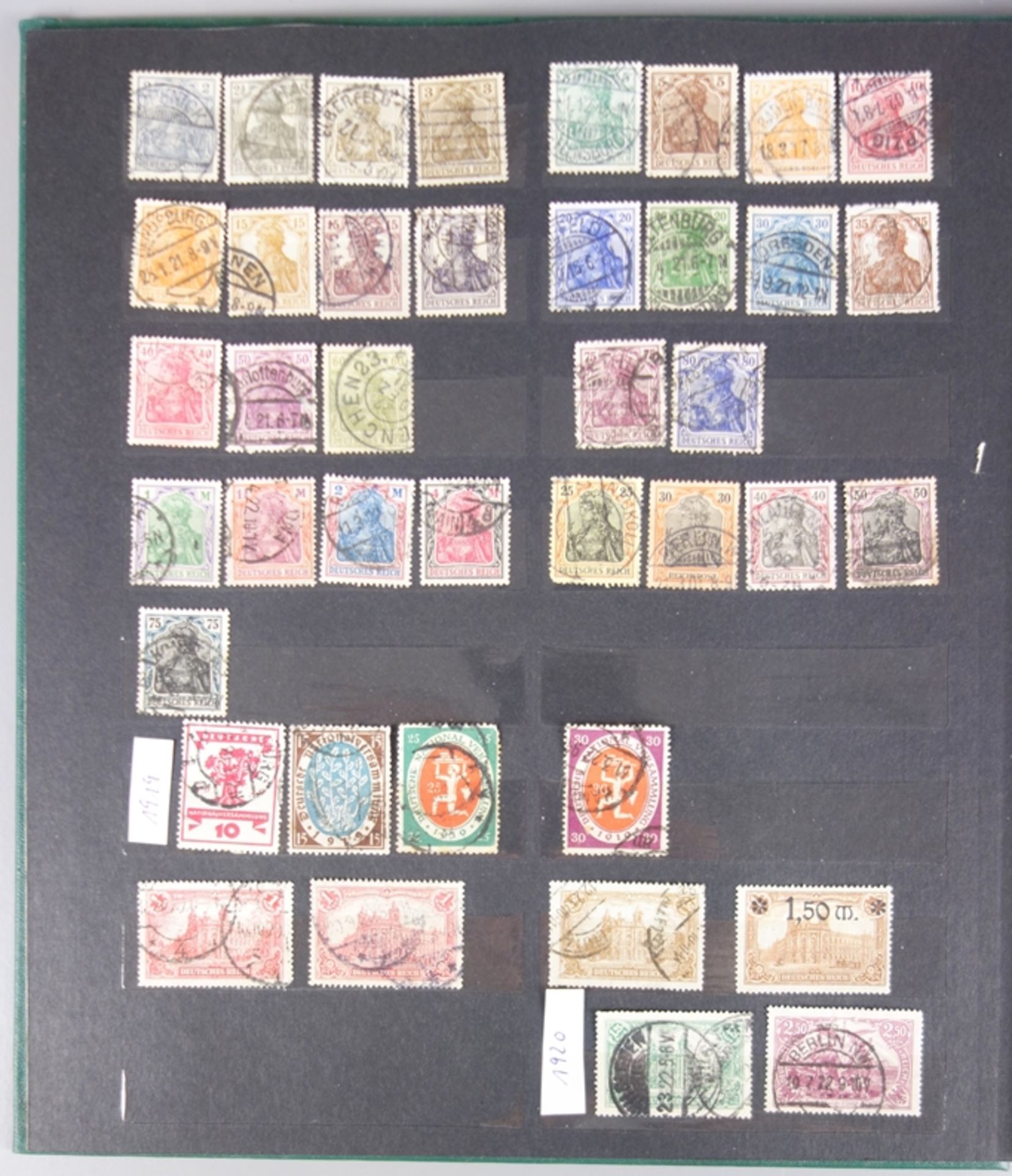 2 Alben mit Briefmarken, Deutsches Reich, aus der Zeit ab 1872 bis 1945 - Bild 5 aus 5