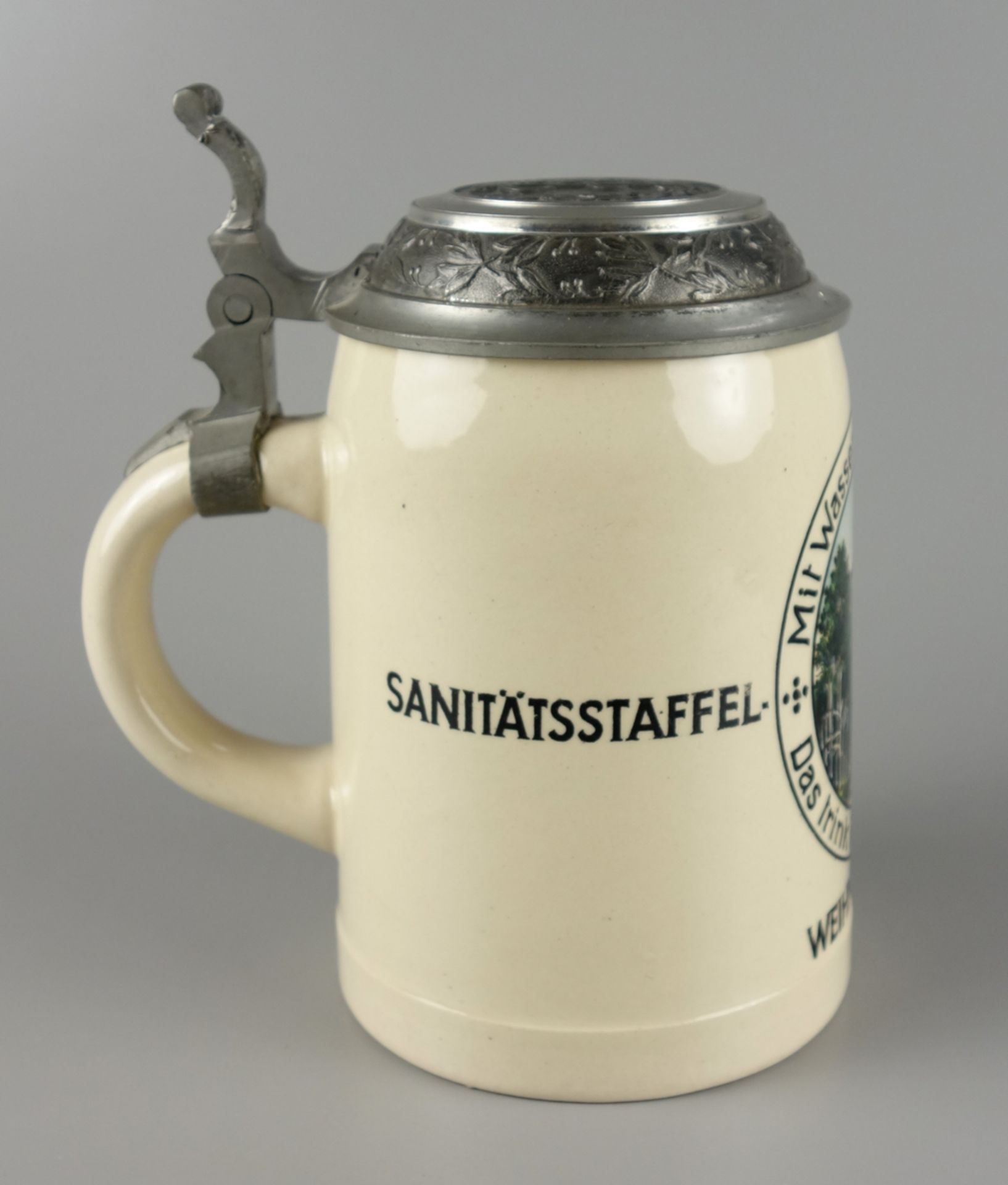 Beer mug "Sanitätsstaffel Döberitz-Elsgrund - Christmas 1935" - Image 3 of 3