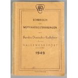 Lehrbuch und Wettfahrbestimmungen des Bundes Deutscher Radfahrer, 1949