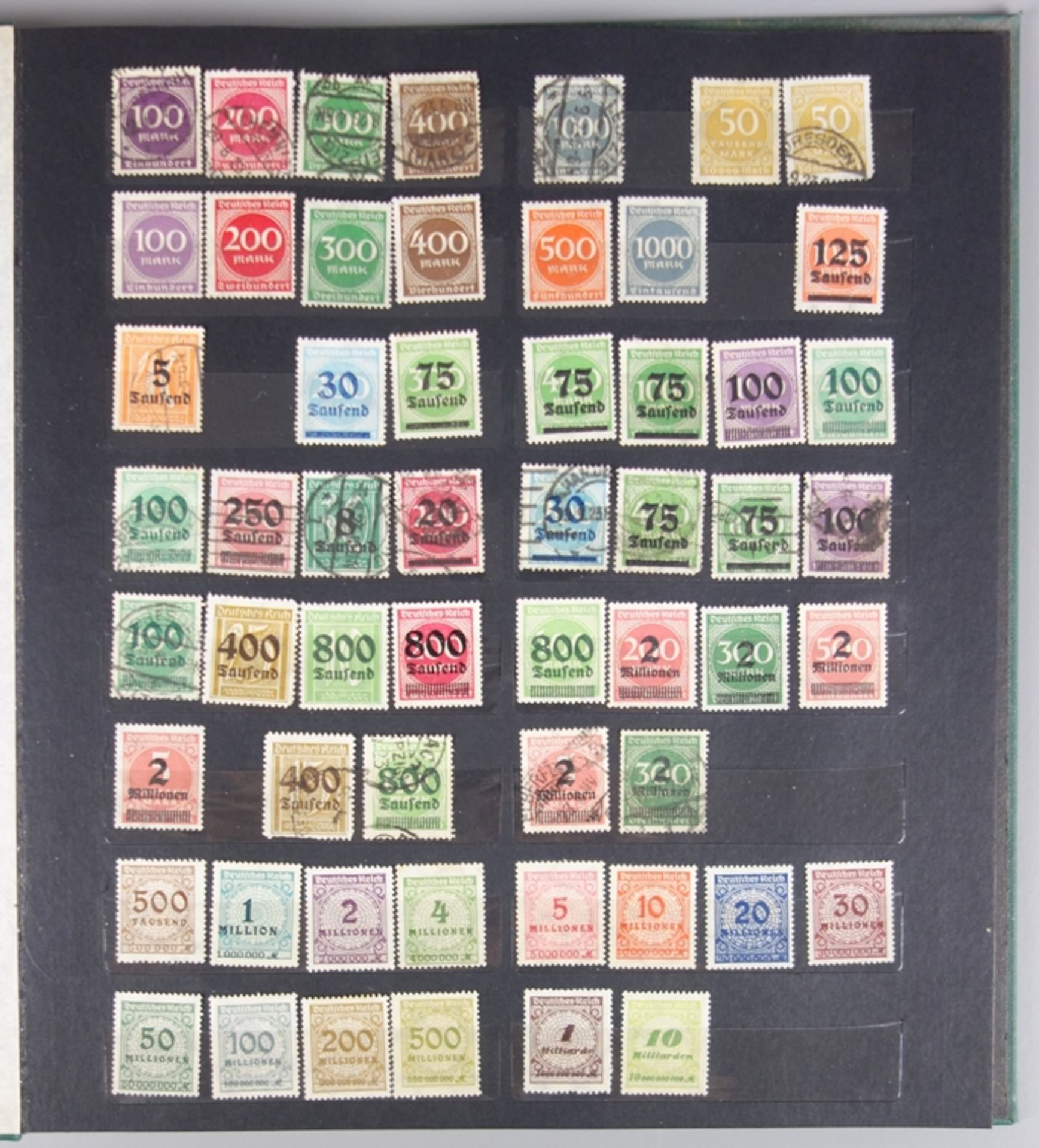 2 Alben mit Briefmarken, Deutsches Reich, aus der Zeit ab 1872 bis 1945 - Bild 4 aus 5
