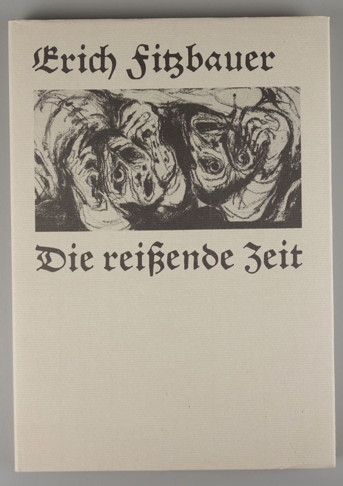 Erich Fitzbauer (*1927, Vienna), "Die reißende Zeit", with graphics by various artists, 1978