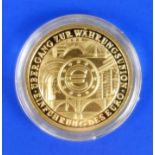100 Euro Goldmünze "Übergang zur Währungsunion-Einführung des Euros" 2002