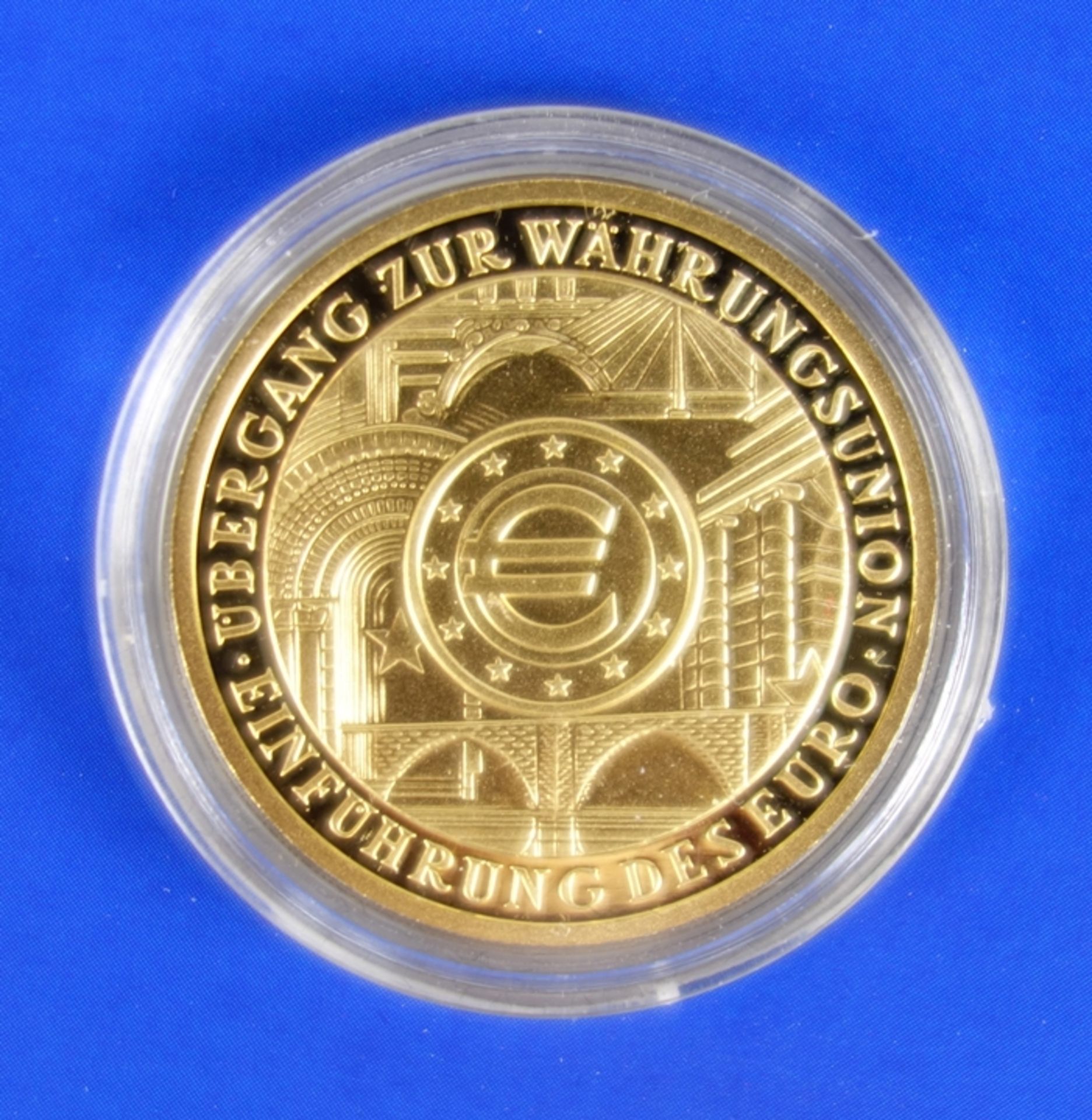 100 Euro Gold Coin "Transition to Monetary Union-Introduction of the Euro" 2002