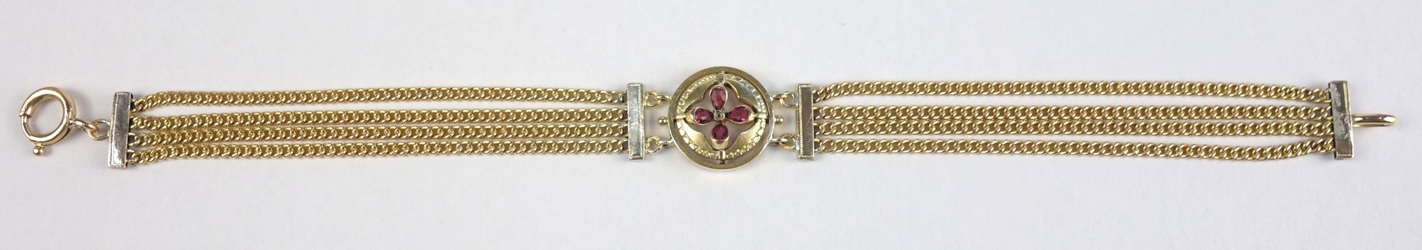 Bracelet with stone set, Art Nouveau c. 1910