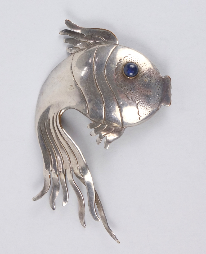 Large brooch "Fish", Fischland
