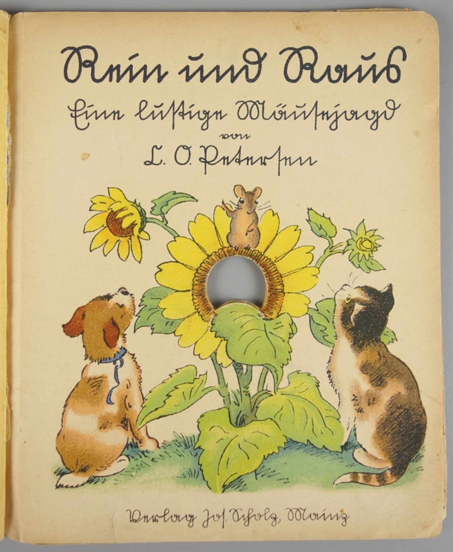 Rein und Raus - eine lustige Mäusejagd, O.C.Petersen, 1930er Jahre - Bild 2 aus 3