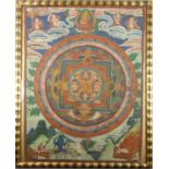 Thangka Mandala, Tibet, Anfang 20. Jh.