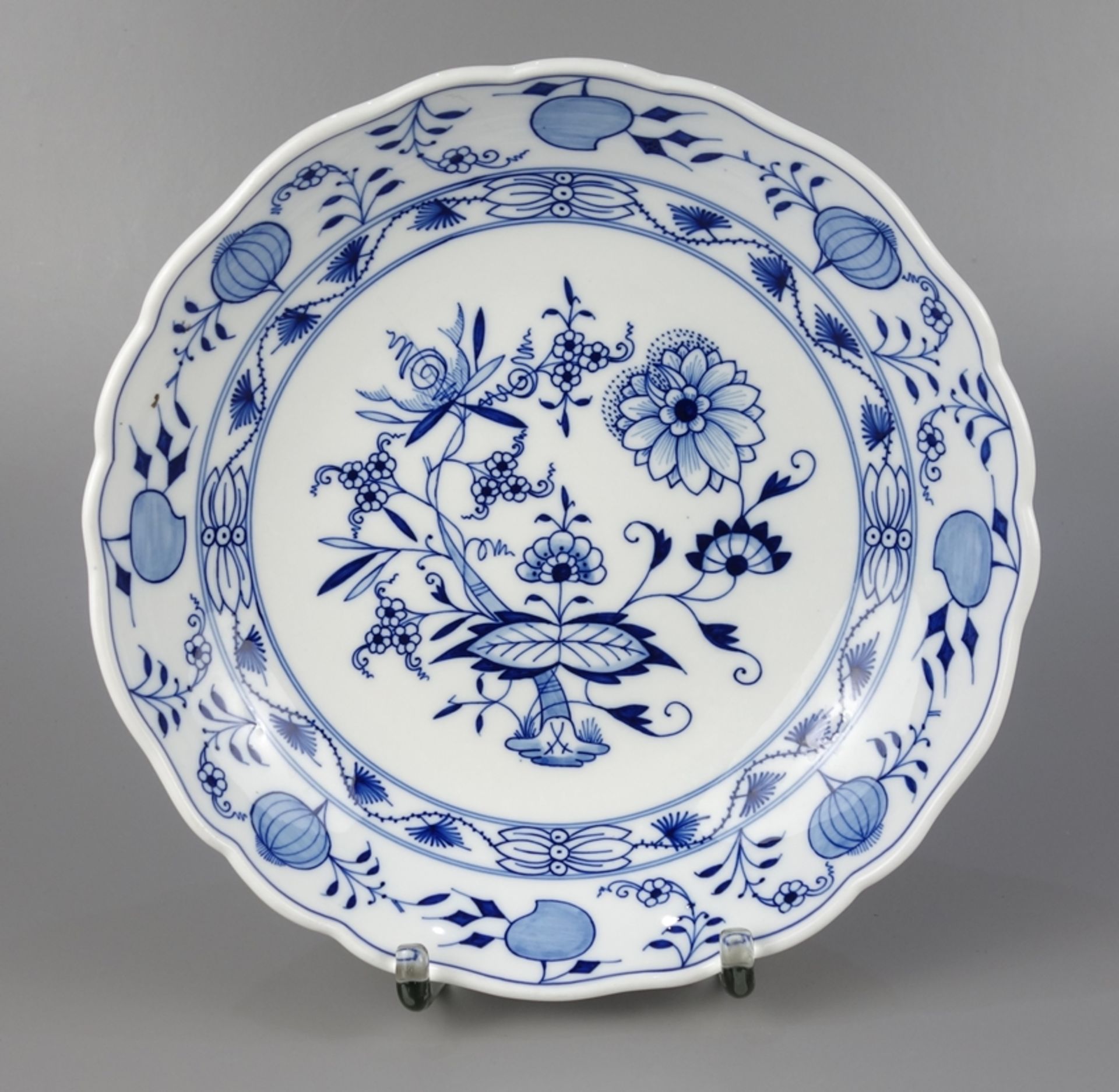 Bowl, onion pattern, Meissen, after 1924