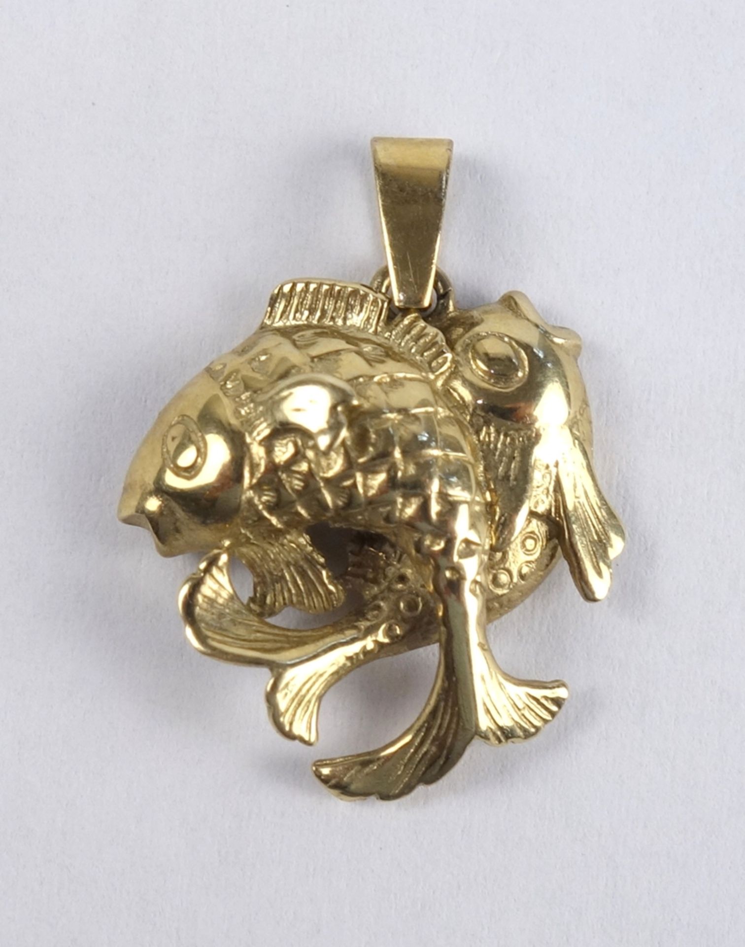 Sternzeichen-Anhänger "Fische" (20.02. - 20.03.), 333er Gold, Gew.2,15g