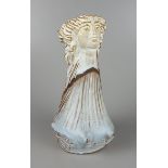 figürliche Vase "Frau", Studiokeramik, H.24cm