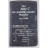 Über 1450 nur praktisch erprobte Rezepte, Heinrich Höntsch, 1913