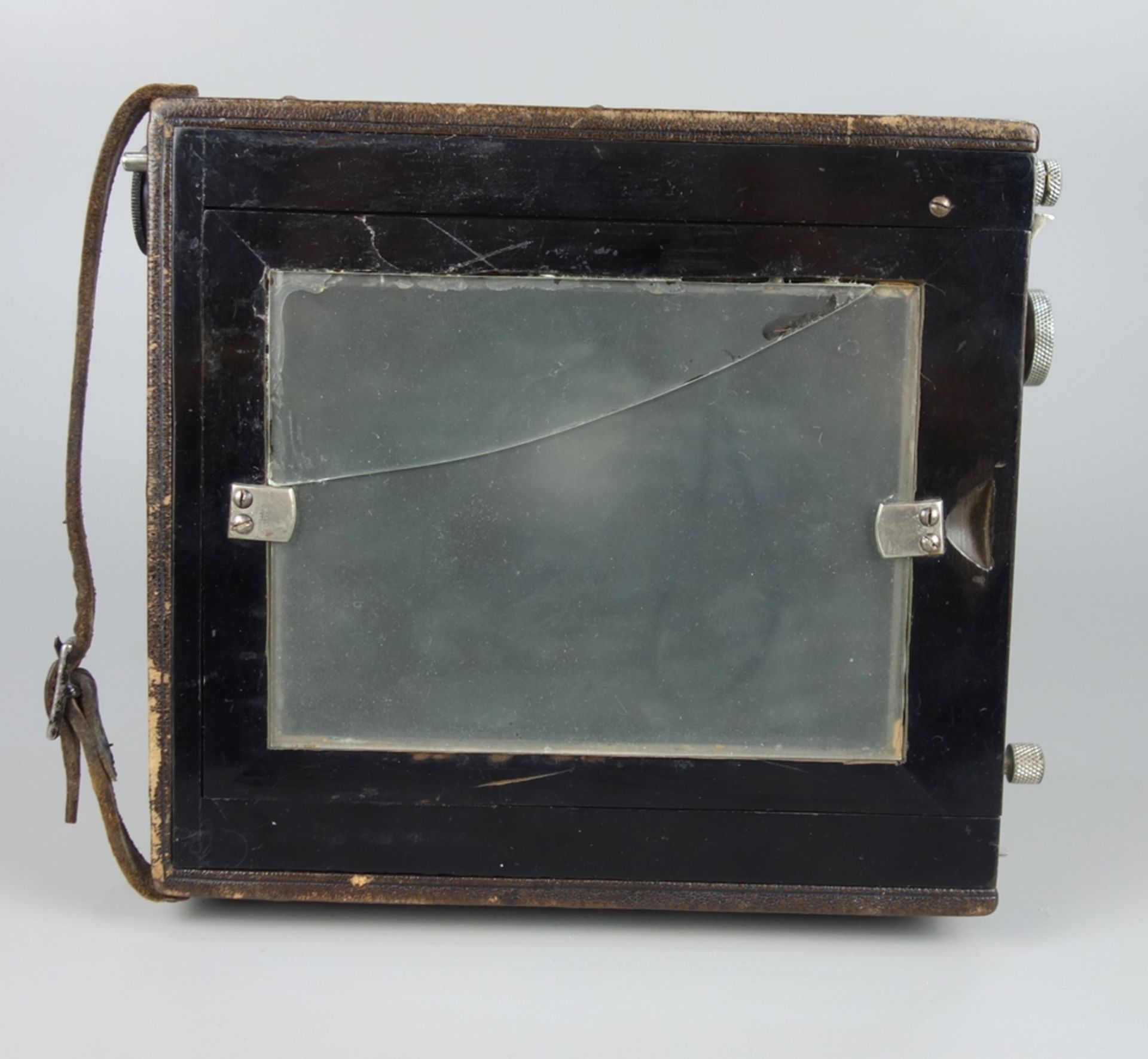 Leather metal folding camera, c. 1905 - Image 4 of 4