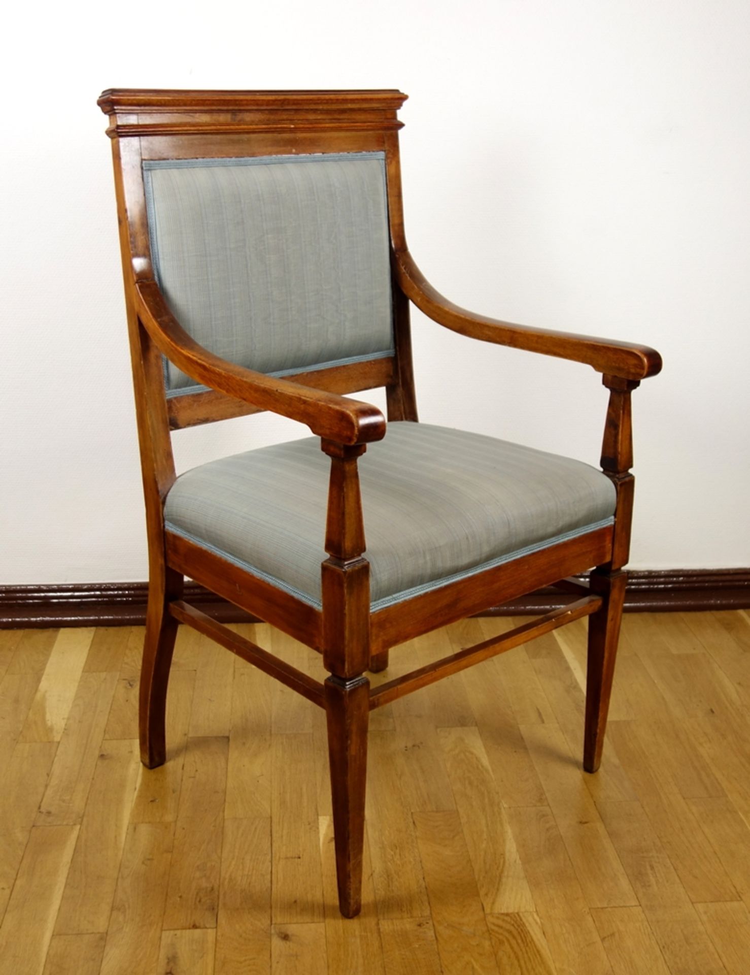 Desk chair with armrests, Empire style, 1920s