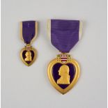 Orden Purple Heart und Miniatur, Vereinigte Staaten von Amerika