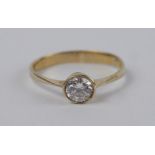 Ring mit Zirkonia, 333er Gold, Gew.1,50g