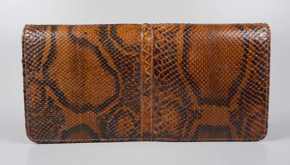 Clutch, snakeskin, 1920s