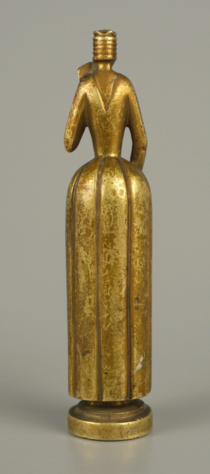 Petschaft "The Lady", bronze, Art Deco, 1920s/1930s. - Image 4 of 6