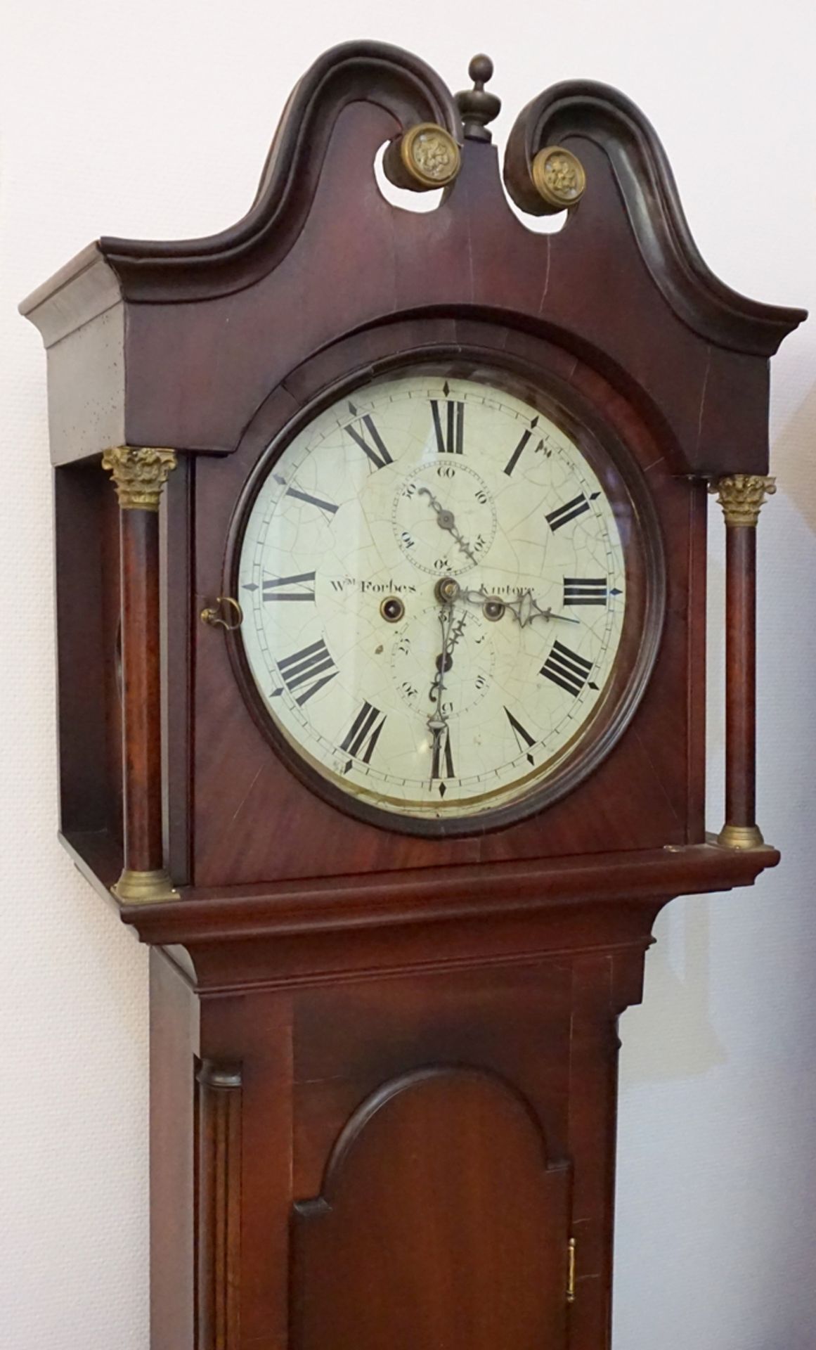 Longcase clock, William Forbes, Kintore, Scotland, c. 1830/40 - Image 2 of 6