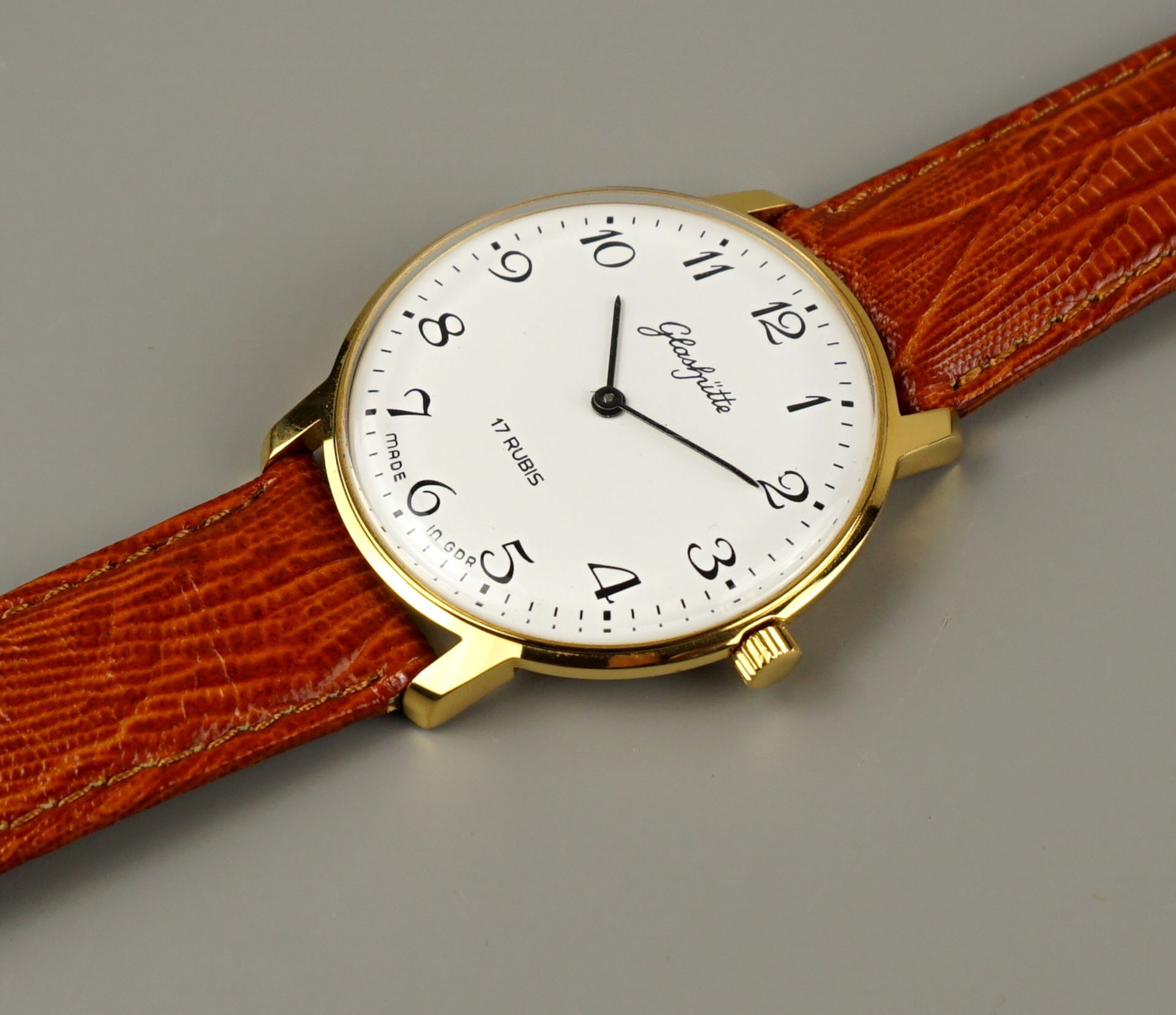 Wrist watch Glashütte, cal. 09-20