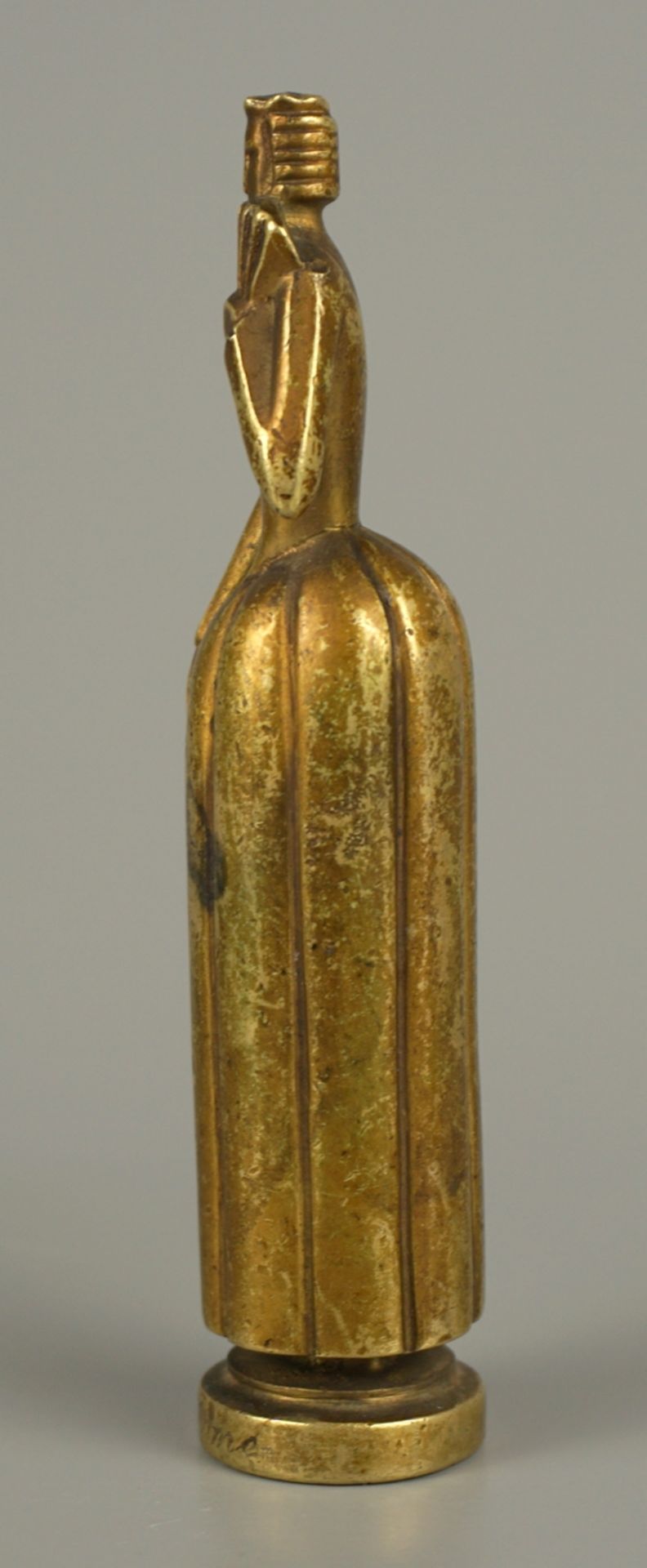 Petschaft "The Lady", bronze, Art Deco, 1920s/1930s. - Image 5 of 6