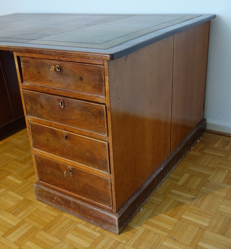 Partners Desk, 1920s - Image 3 of 5