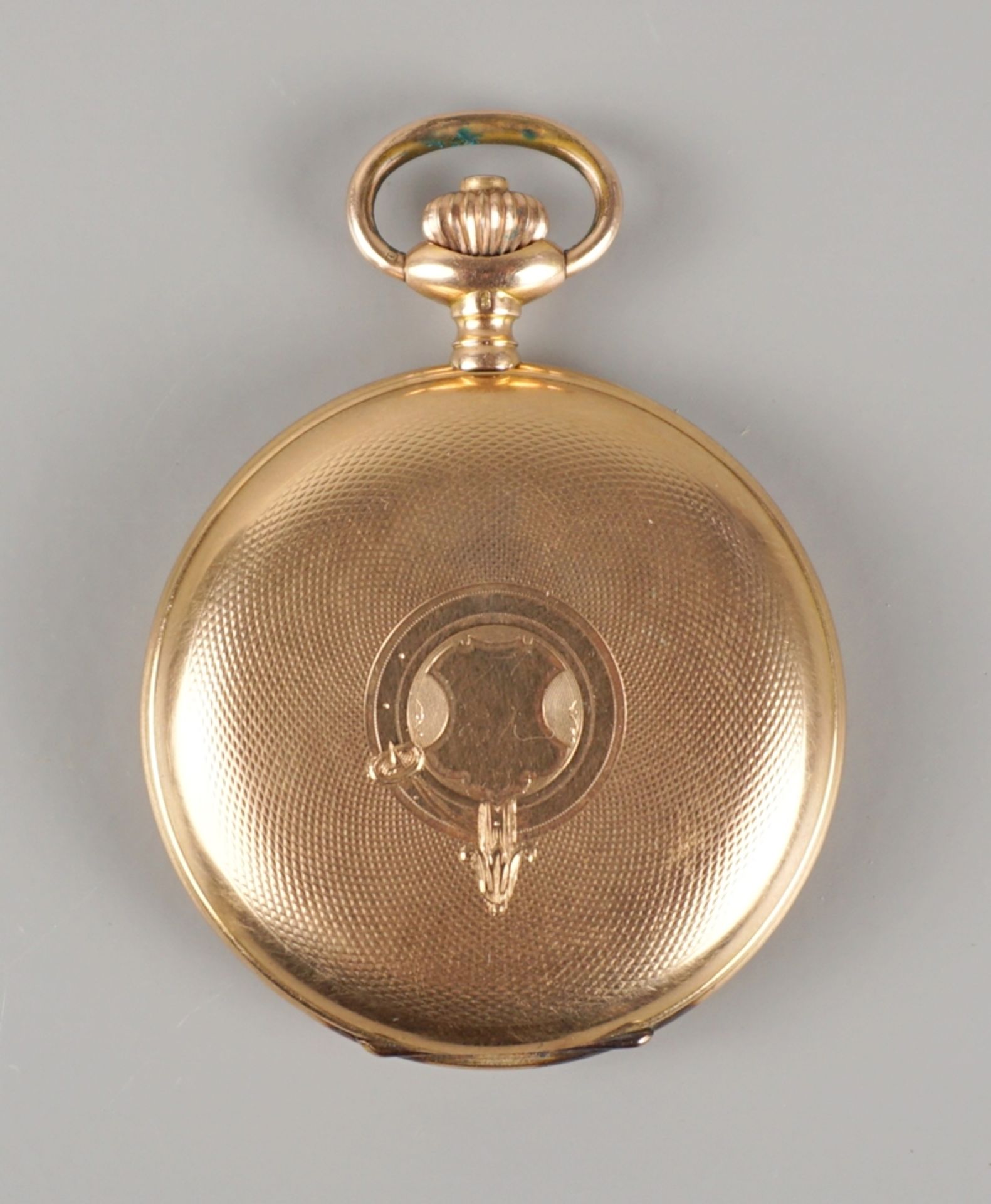 golden savonette "Saxonia", 14K gold, around 1900 - Image 2 of 6