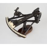 Sextant der Kaiserlichen Kriegsmarine, Herst. H.Haecke, Neukölln, 1. Weltkrieg