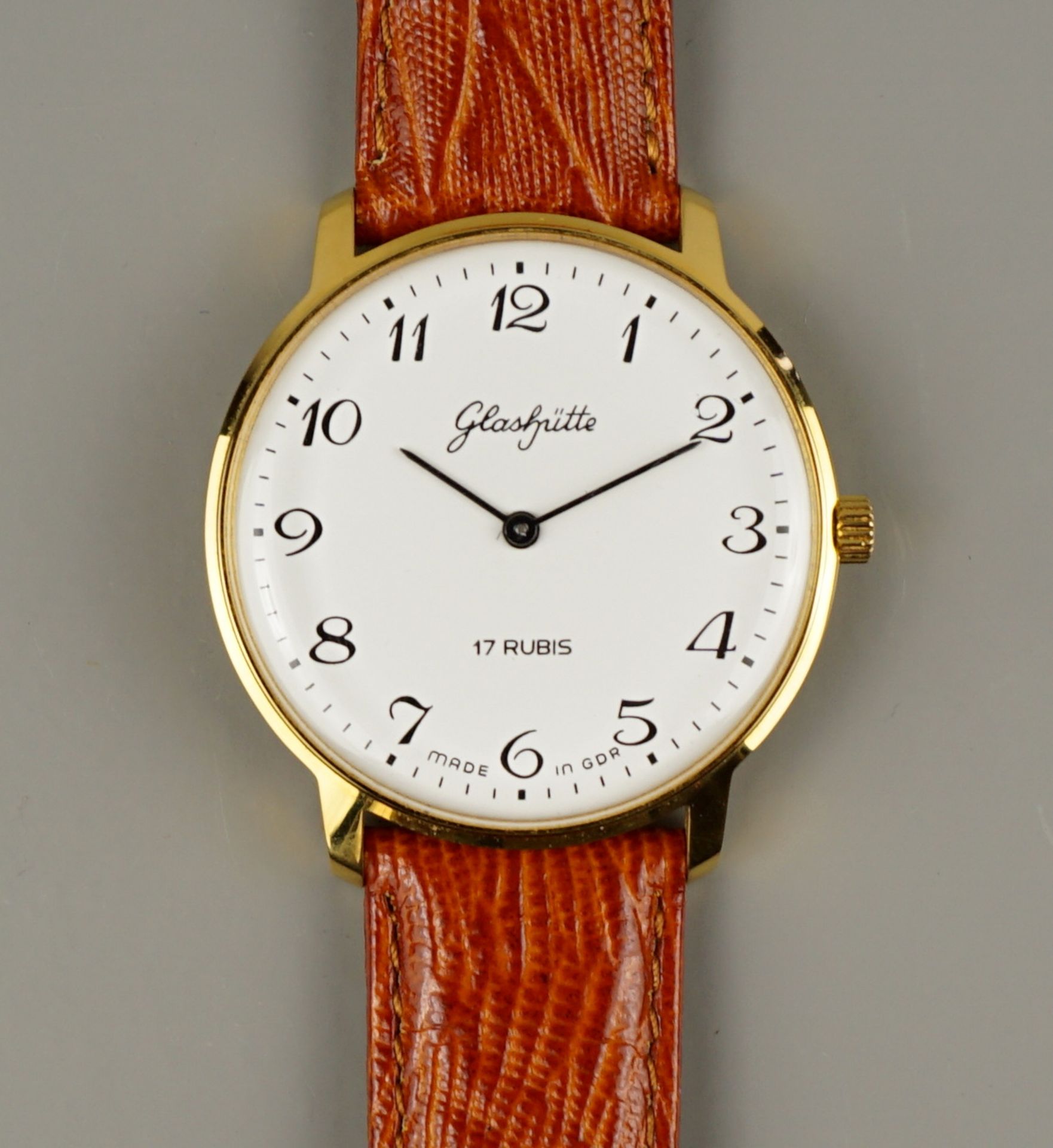 Wrist watch Glashütte, cal. 09-20 - Image 2 of 3