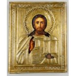 Ikone Christus Pantokrator, Russland um 19.Jh.