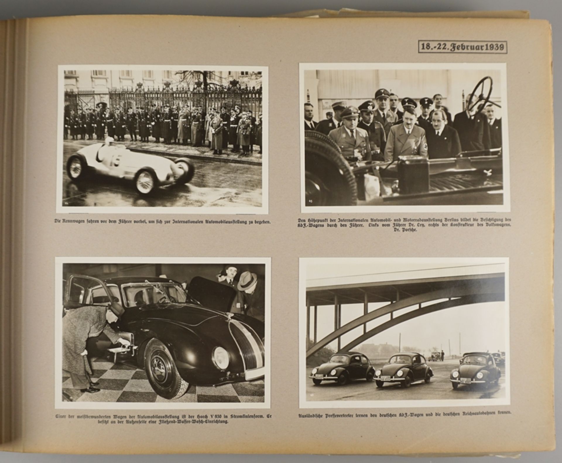 Album "Grossdeutschland im Weltgeschehen", daily photo reports 1939 - Image 4 of 10