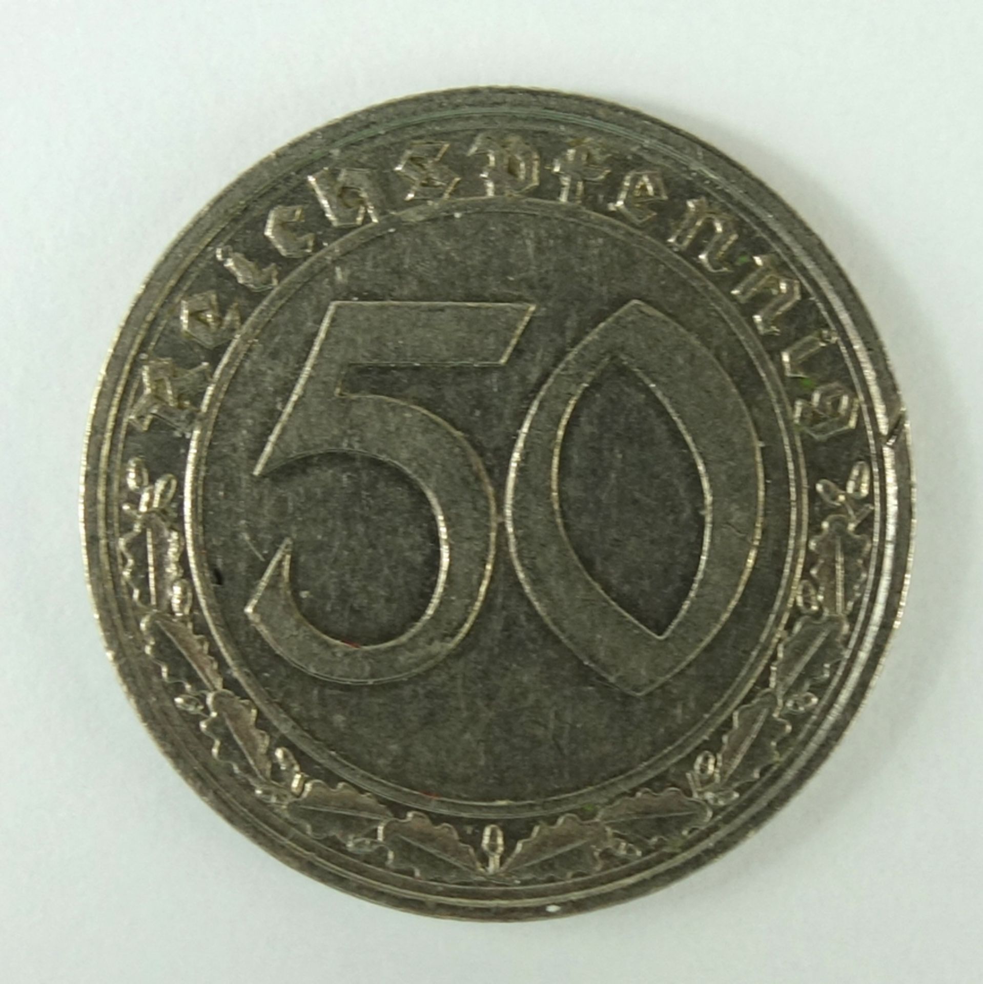 50 Reichspfennig 1939, A, Nickel, ss-vz