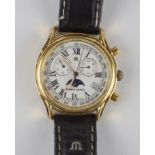 Armbanduhr Maurice Lacroix Chronometer sp1058 mit Mondphase