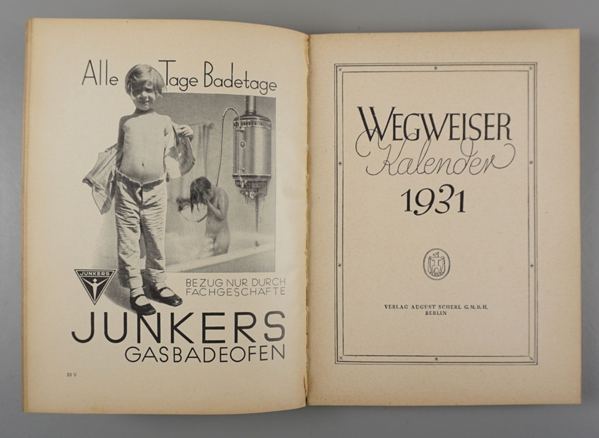 2 Kalender, Verlag August Scherl, Berlin, 1931 und 1932 - Image 3 of 3