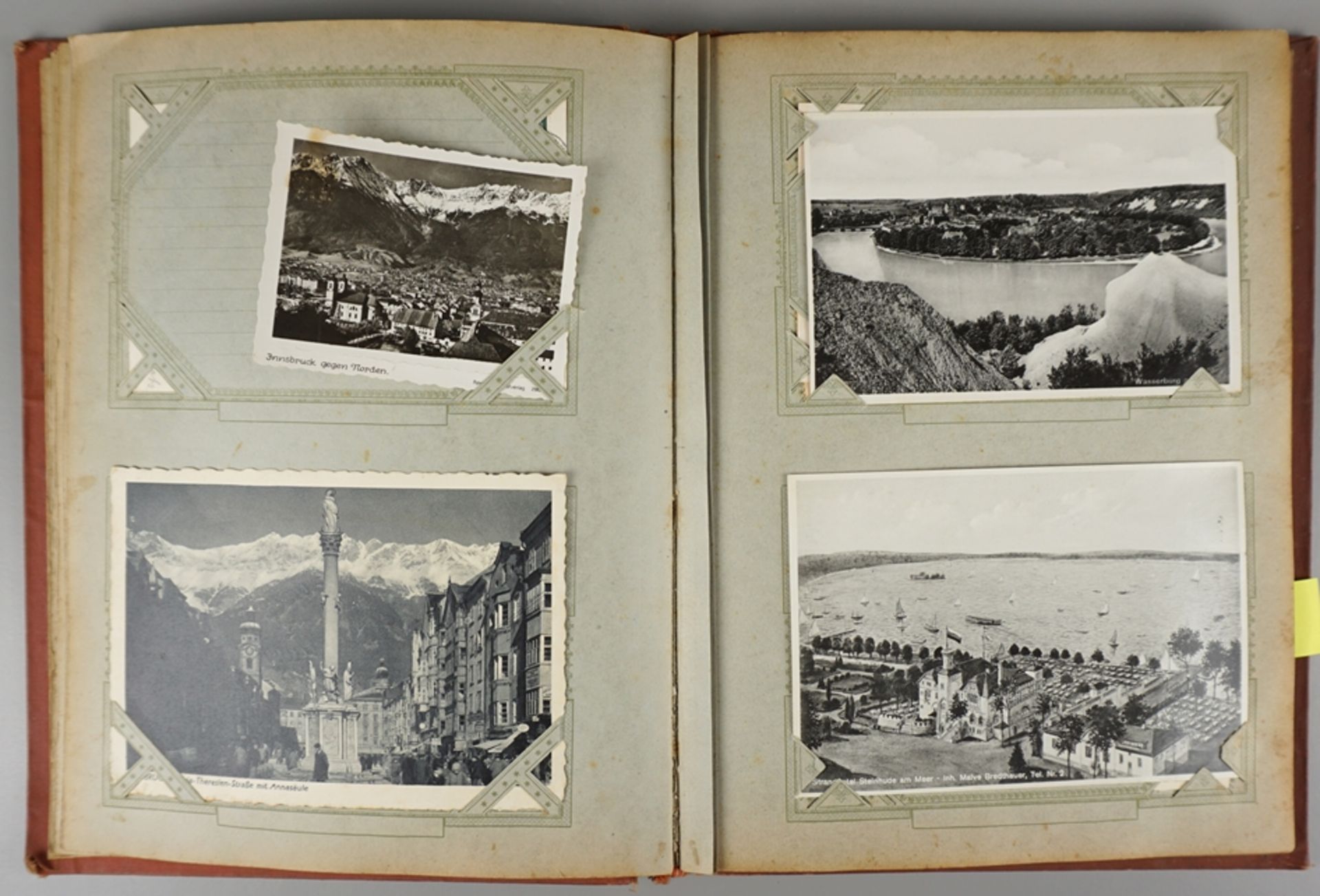 Album "für Illustirte Postkarten", with picture postcards from Germany, around 1900/1930 - Image 4 of 5