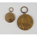 Centenar-Medaille 1897 und Landwehr-Abzeichen