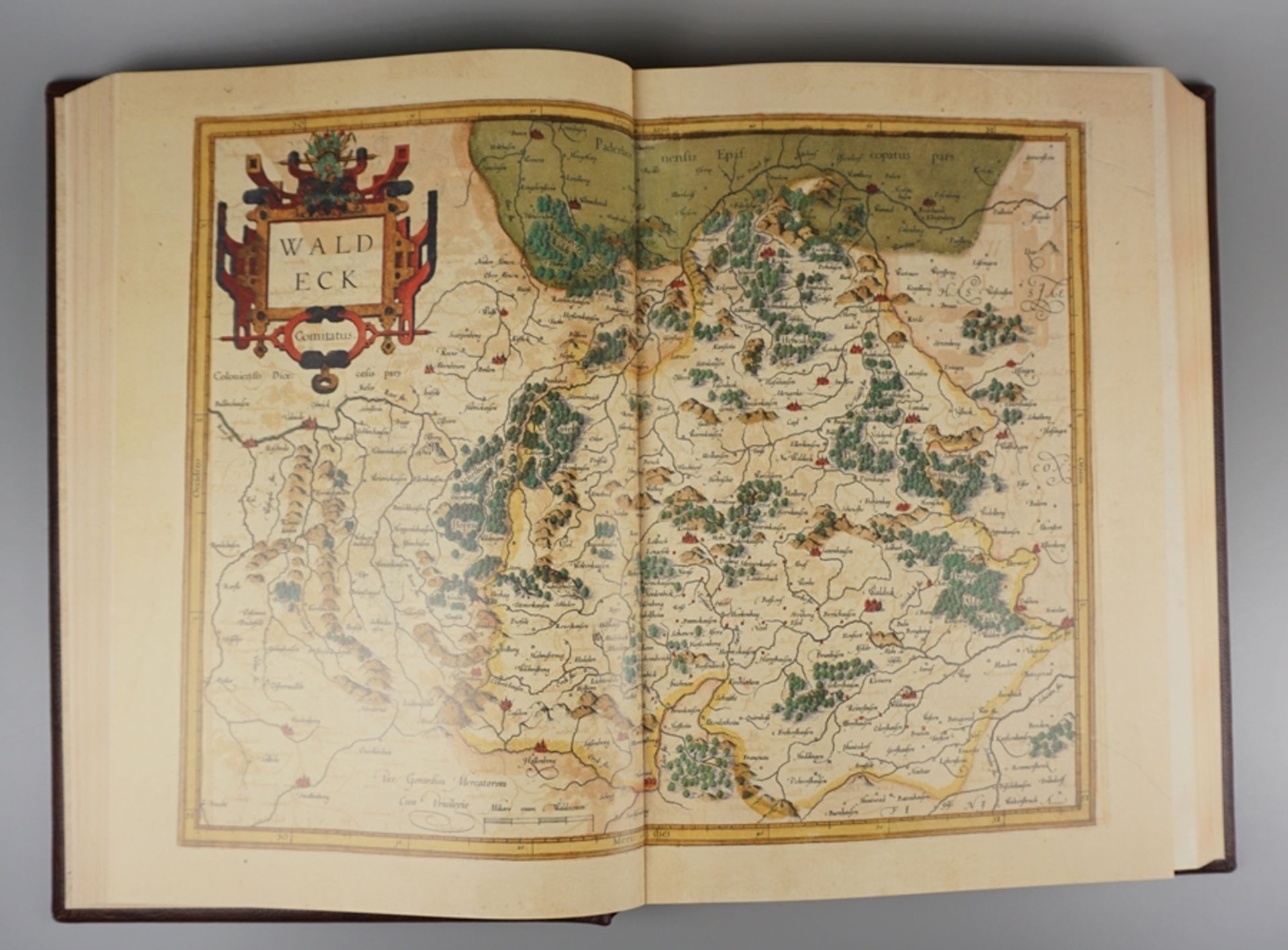 Atlas Gerardi Mercatoris 1595. "Der Mercatoratlas". Faksimile-Edition, 2012, Nachdruck