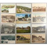 13 Ansichtskarten, Bahnhöfe, um 1900-1930