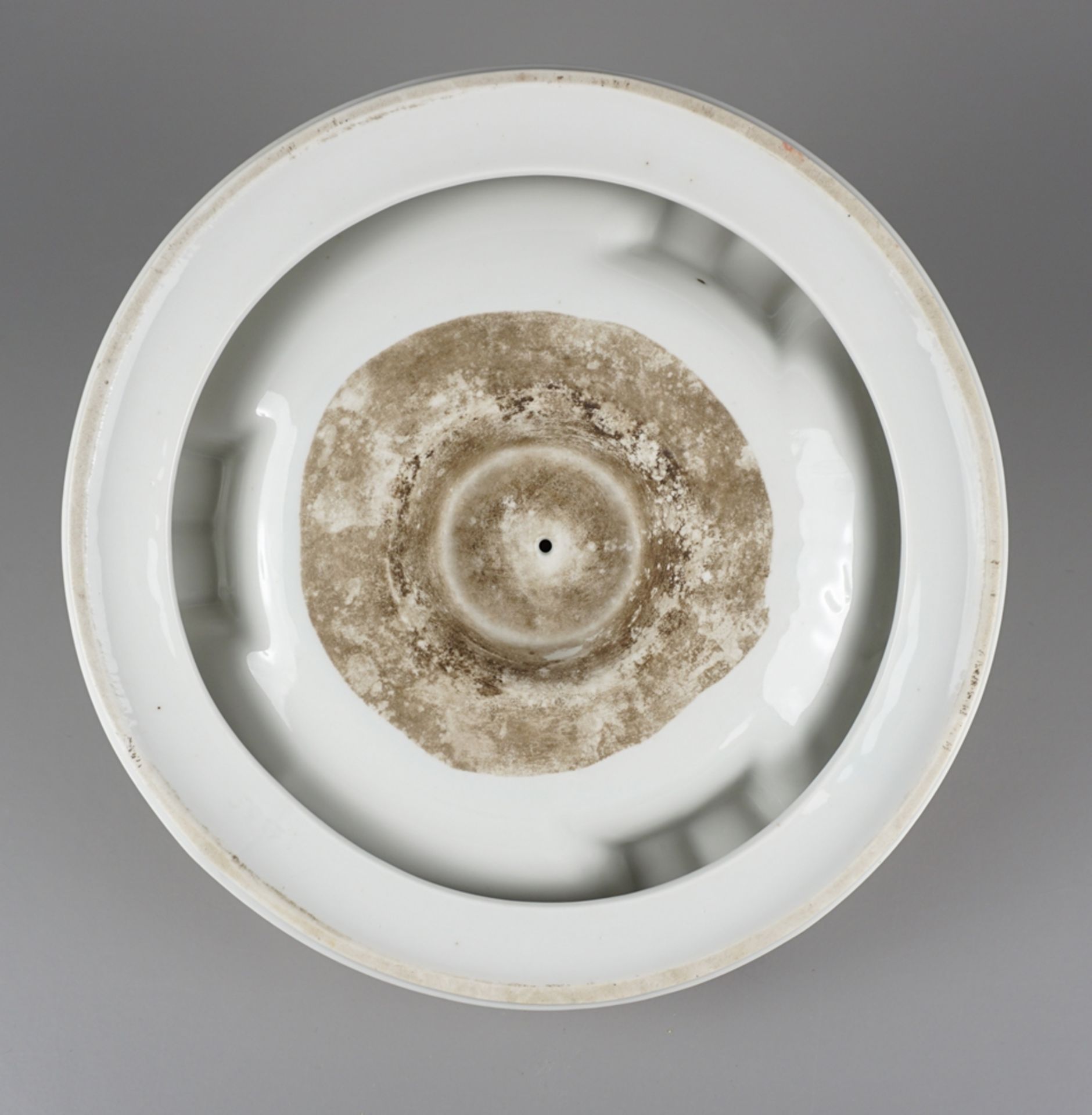 Large regulars` table ashtray "Schultheiß-Brauerei Dessau", GDR, probably 1950s/1960s, d.24cm - Image 4 of 4