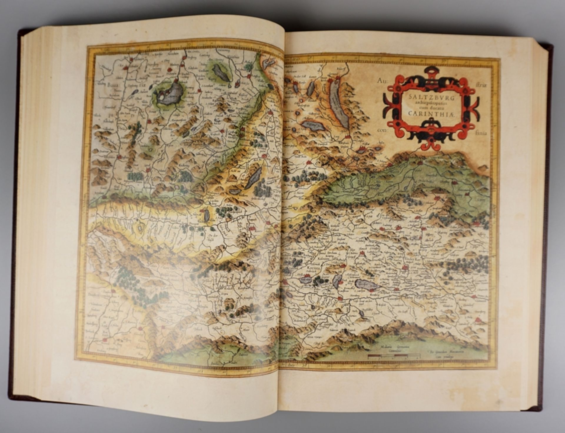 Atlas Gerardi Mercatoris 1595. "Der Mercatoratlas". Faksimile-Edition, 2012, Nachdruck - Image 3 of 8