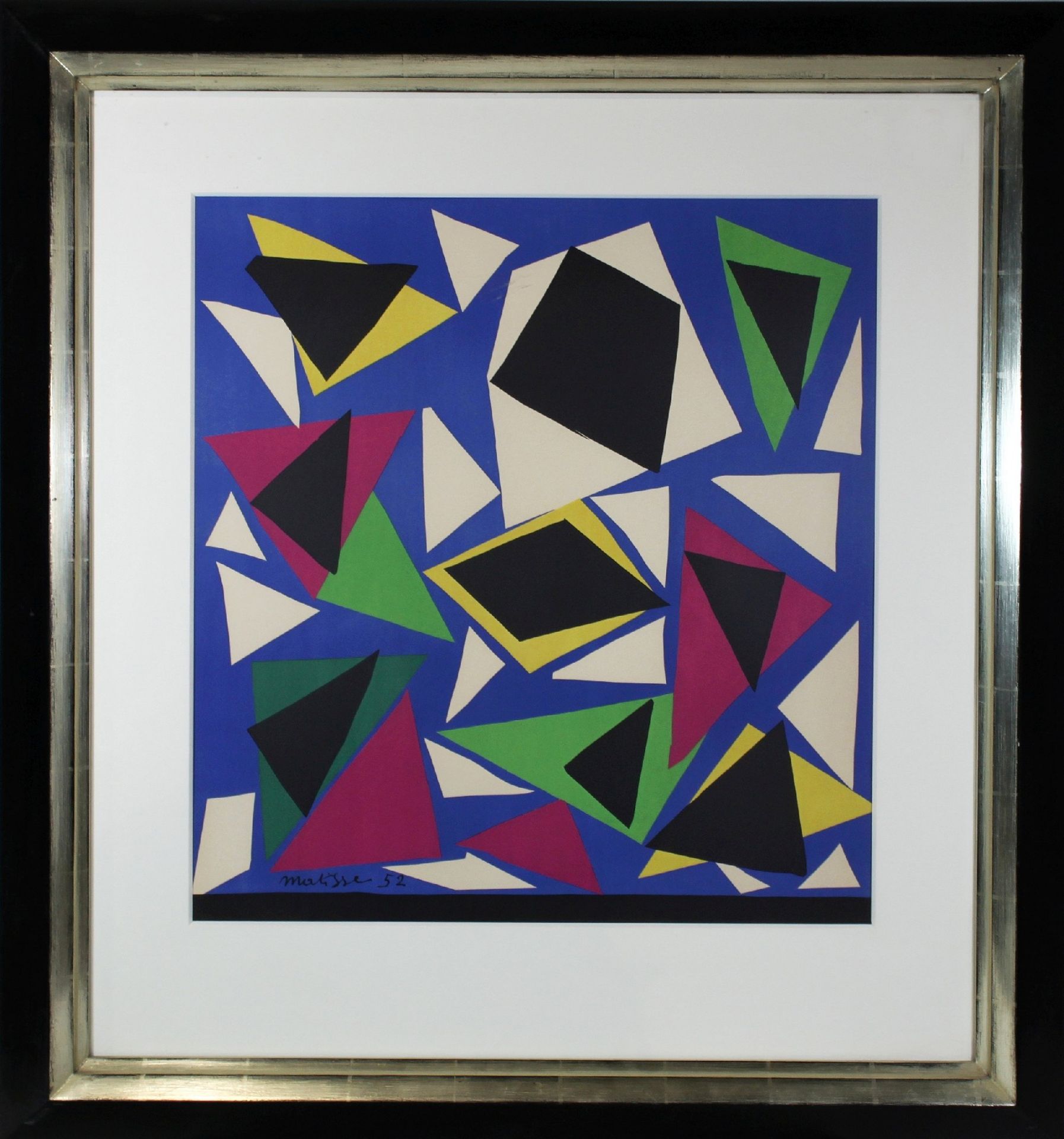 Henri Matisse (französisch, 1869-1954), Lithografie in sechs Farben, 1952, aus: 25 affiches d expo - Bild 2 aus 3
