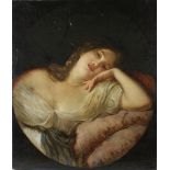 Frauenporträt, verm. Natale Schiavone (italienisch, 1777 - 1858), Öl a. Lwd. Maße: 71 x 61 cm, r