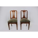 Paar Stühle, Louis XVI.
