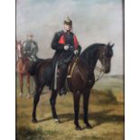 Emil Volkers (deutsch, 1831 - 1905), Kaiser Wilhelm I. zu Pferd, 1888, Öl auf Leinwand