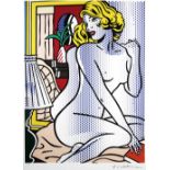 Roy Lichtenstein (amerikanisch, 1923 - 1997), Blue Nude
