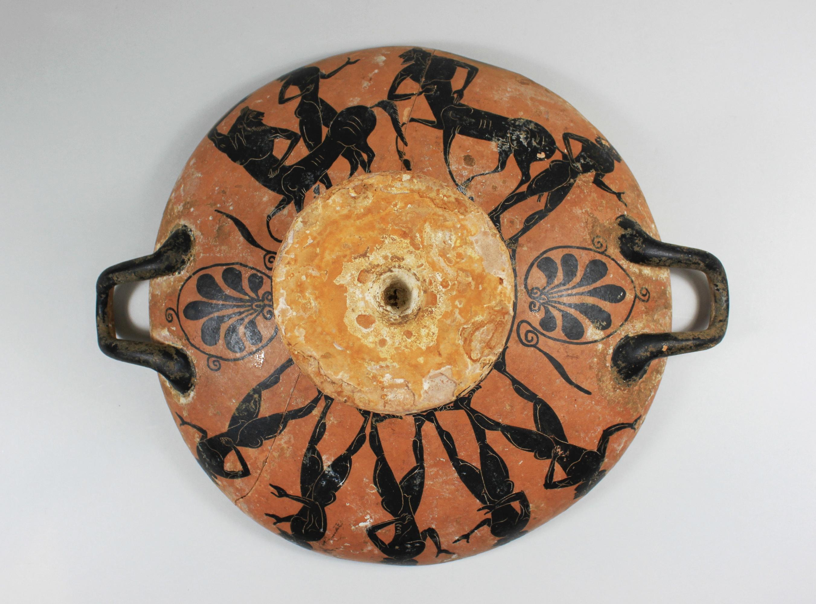Etruskische Platte auf hohem Fuß - Image 2 of 3