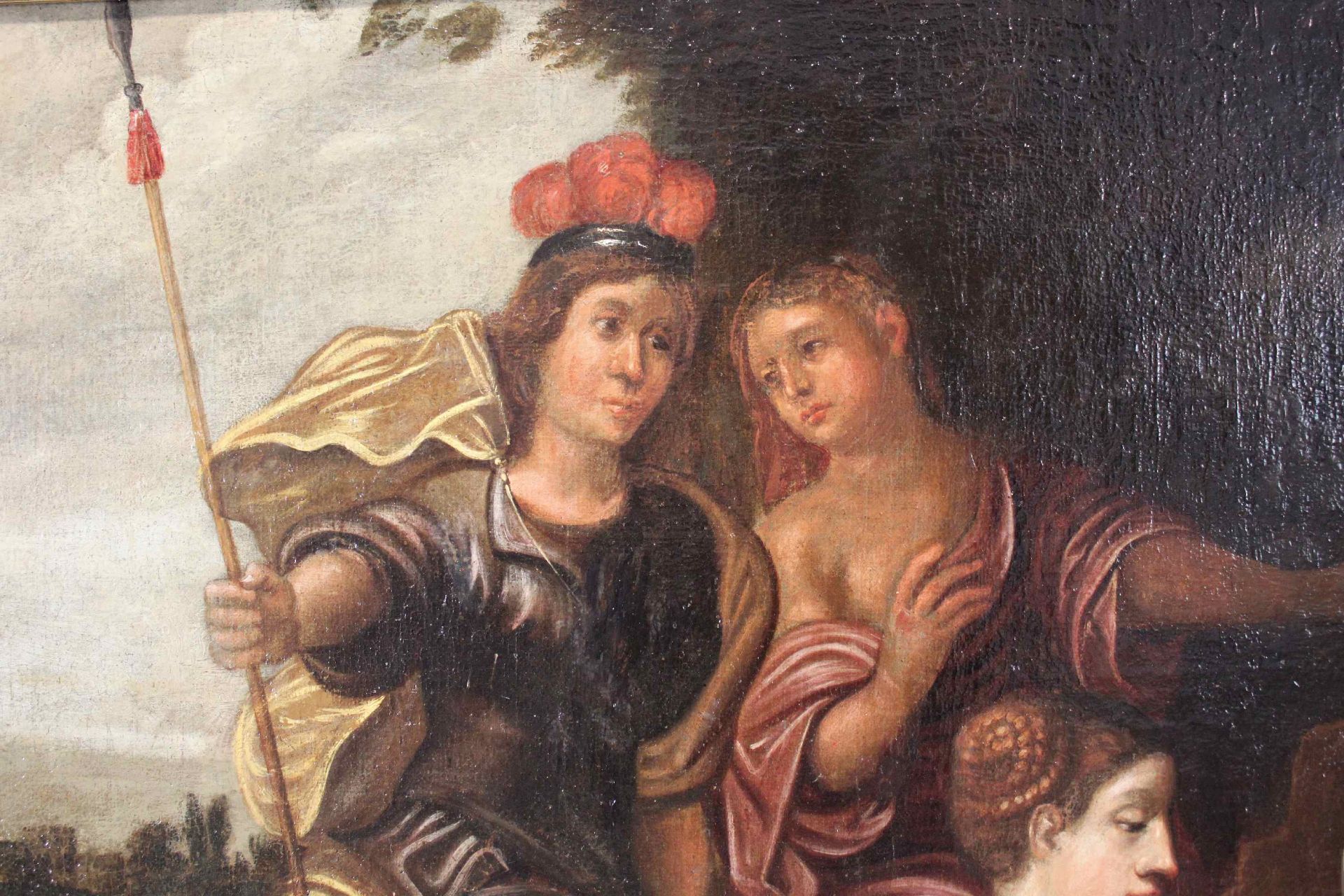 Flämische Schule, Anonymer Maler des Barock, 17. Jh., Das Konzert, Öl a. Leinwand - Image 3 of 4