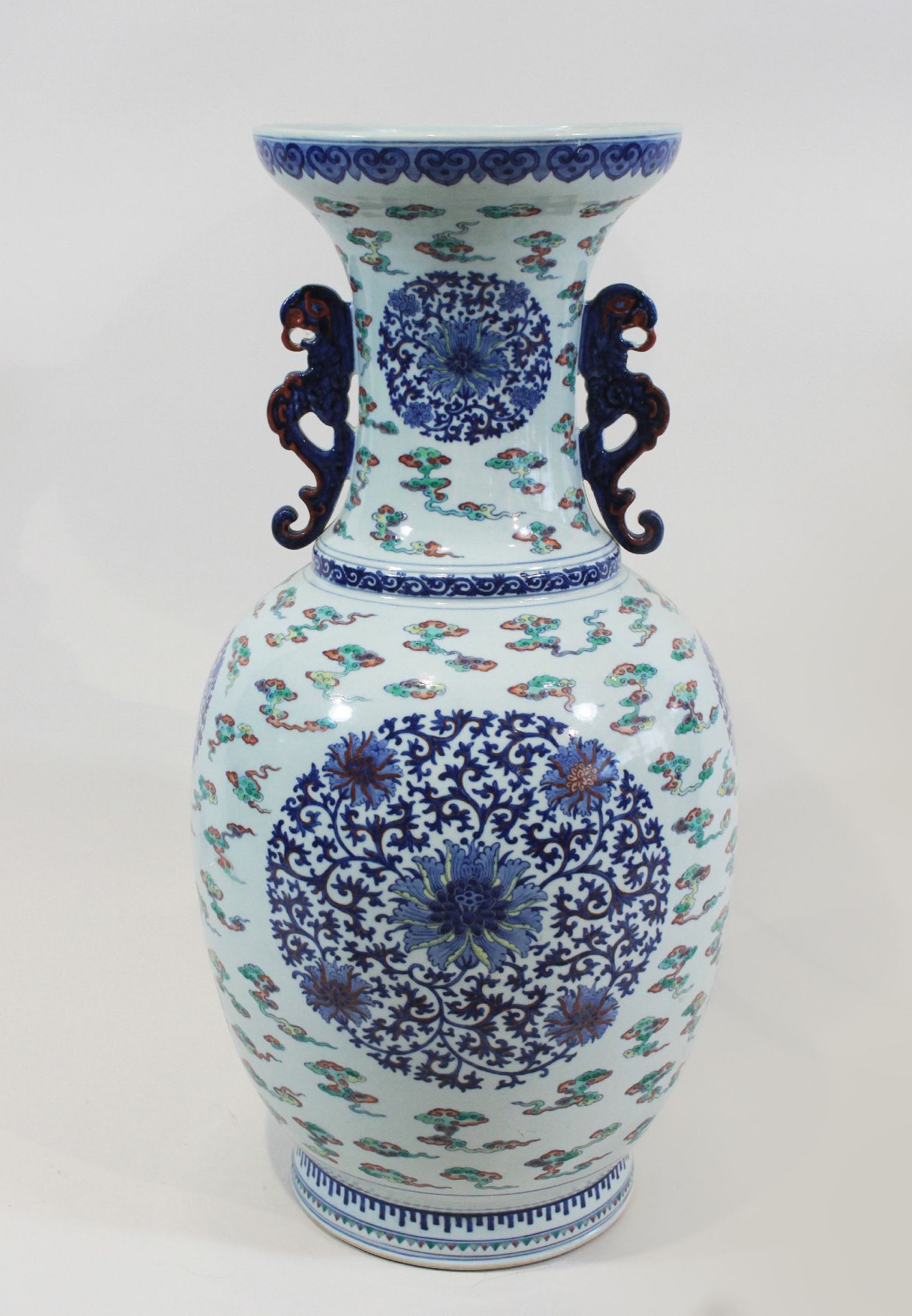 Große Vase, China - Bild 2 aus 2