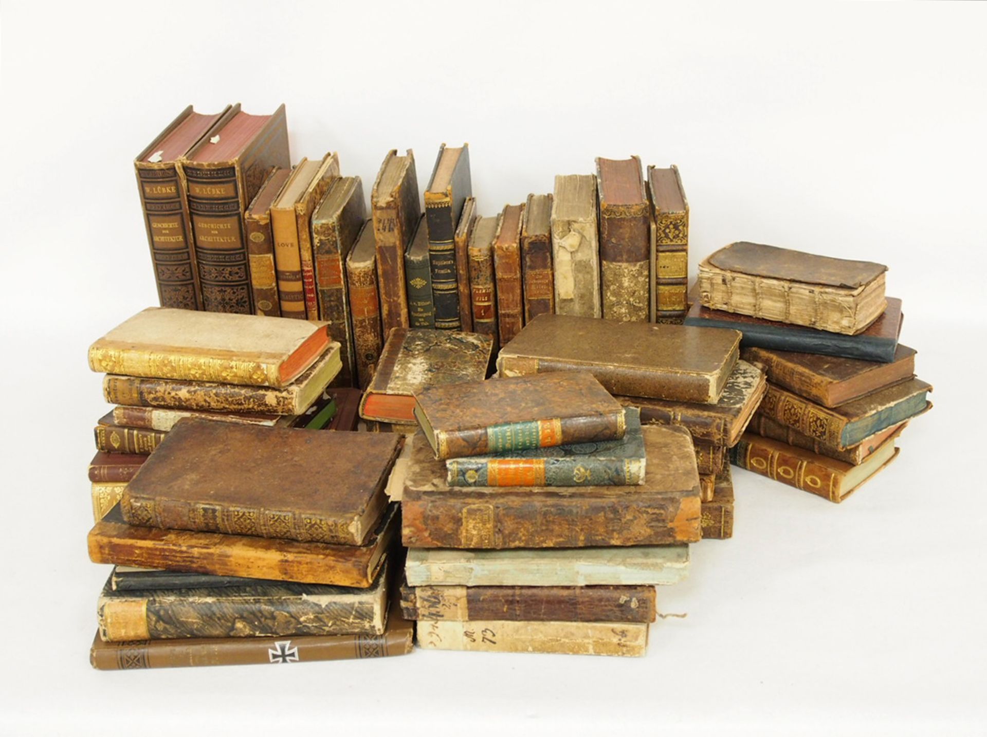 Konvolut Bücher 17.-19. Jahrhundert