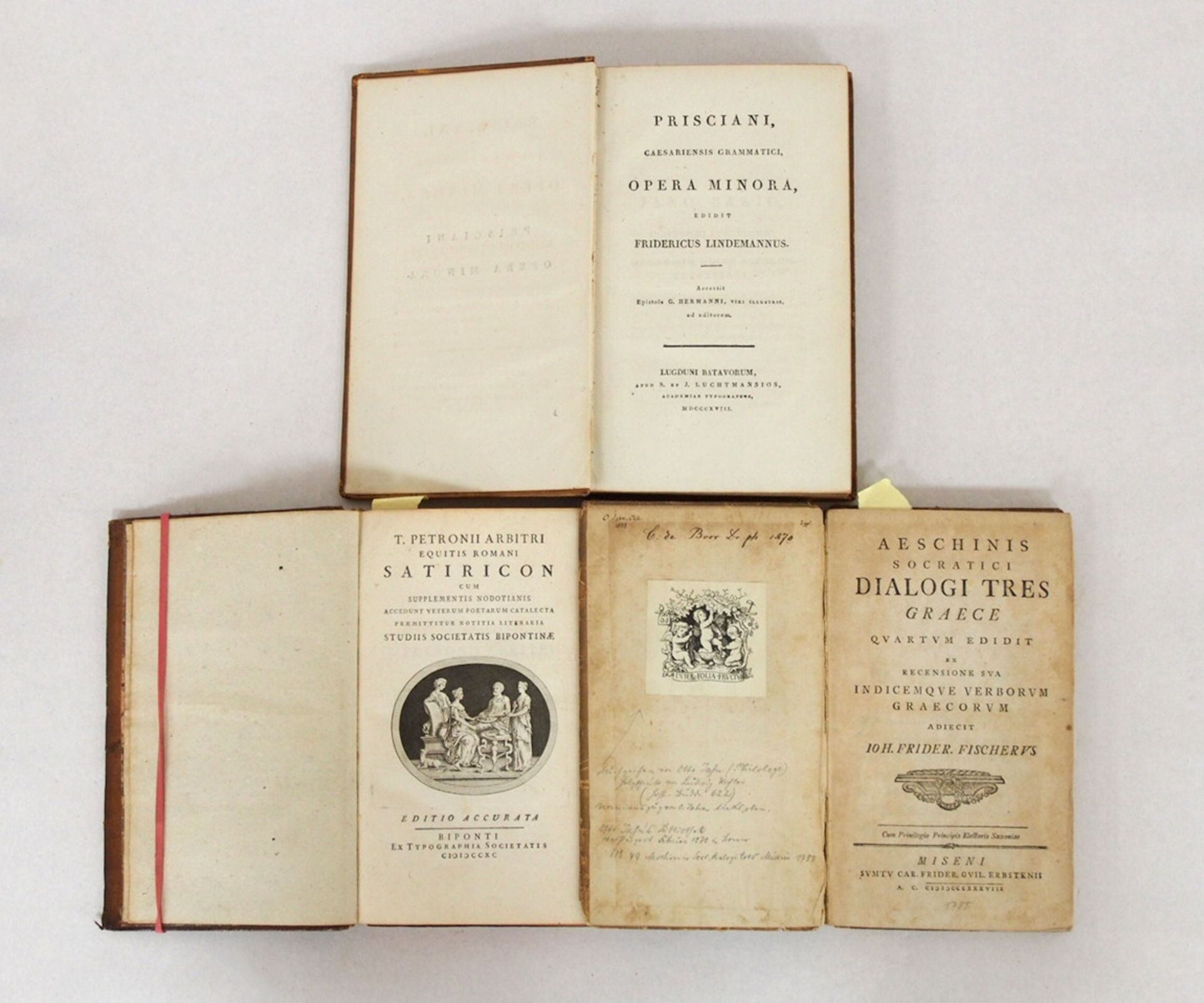 Konvolut von 7 Büchern Klassischer Autoren aus dem 18. Jahrhundert - Image 3 of 3