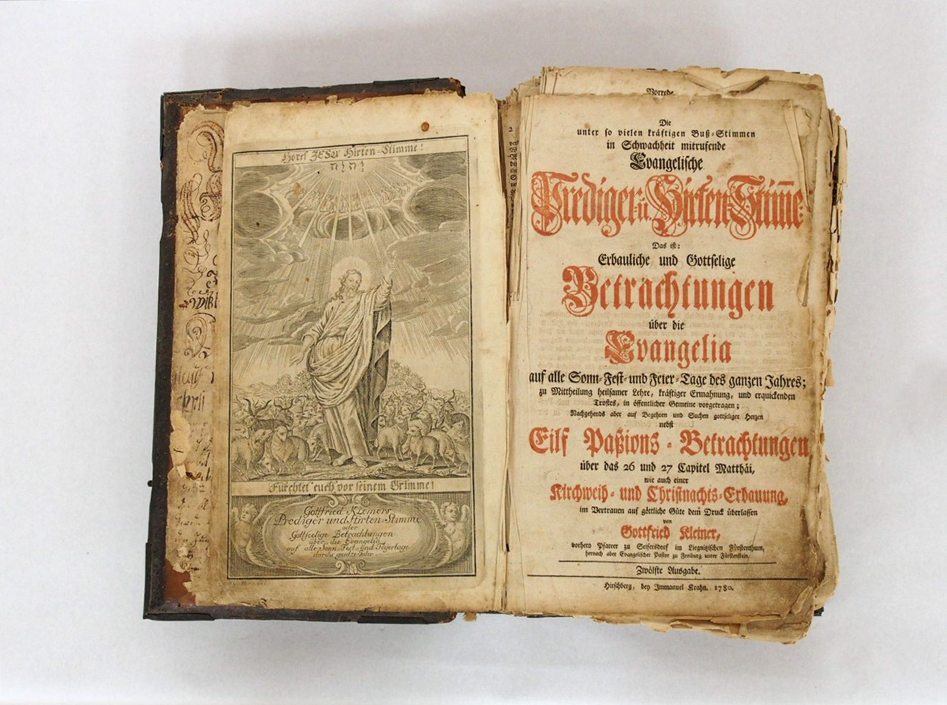 KLEINER, Gottfried: Die unter so vielen kräftigen Buß=Stimmen in Schwachheit mitrufende Evangelische